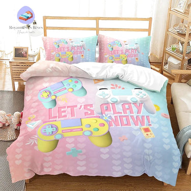 Housse de Couette Gamer Rose